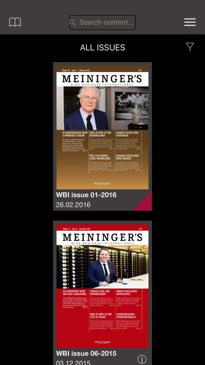 Meininger’s Wine Business Int.