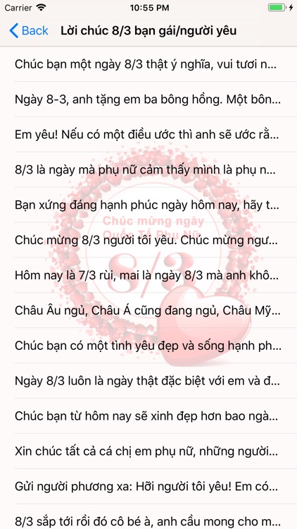 Lời chúc 8/3