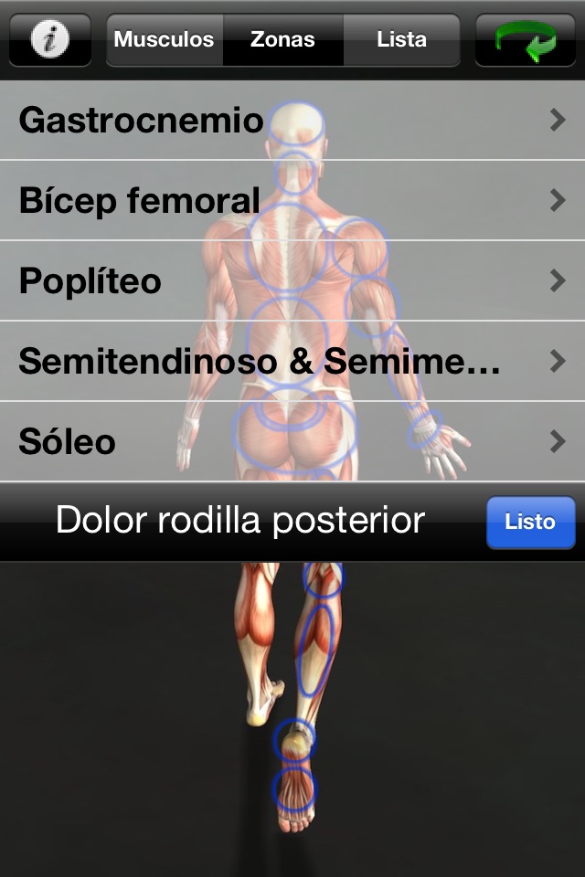 Muscle Trigger Points screenshot 2