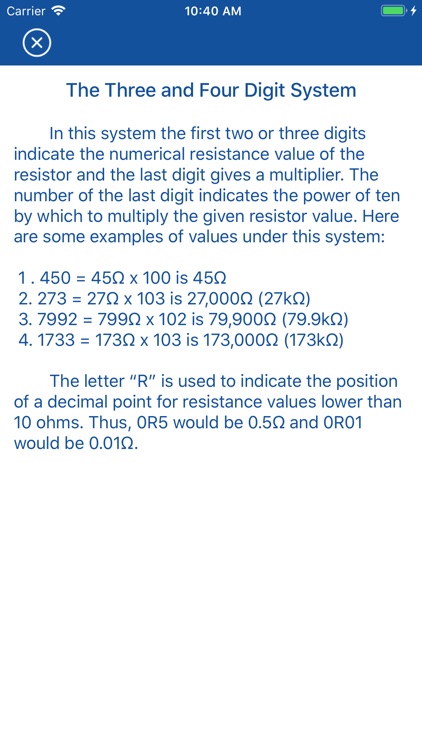 SMD Resistor Calculator screenshot-3