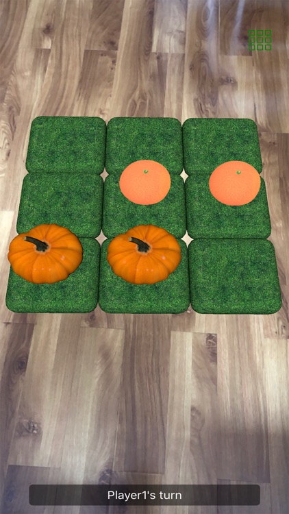 AR+3 Pumpkins In 1 Row