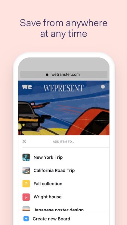 Collect: Save and share ideas