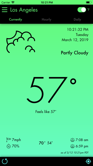 Currently - A Weather App