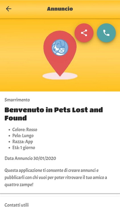 Pets Lost and Found