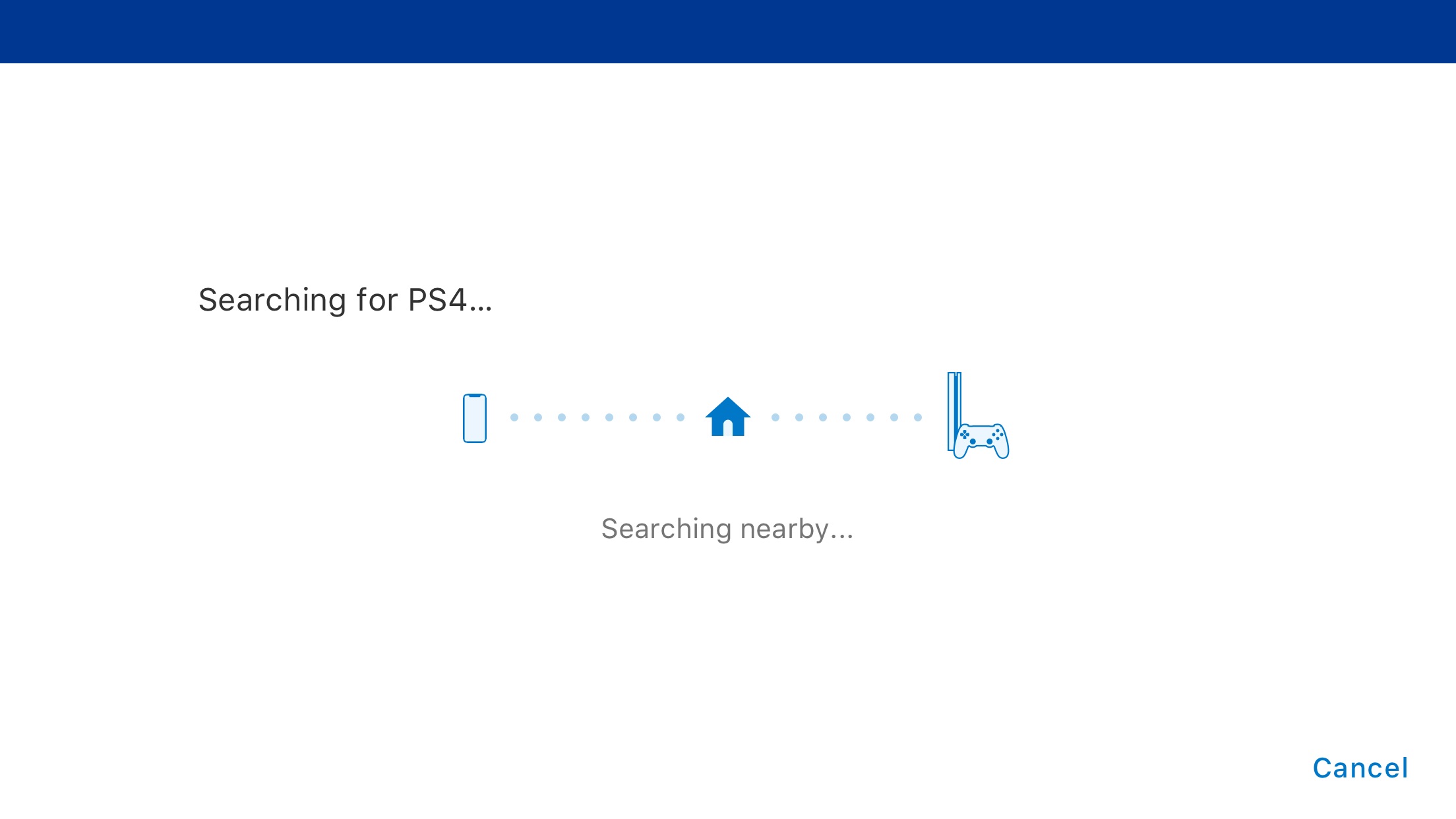 Screenshot do app PS4 Remote Play