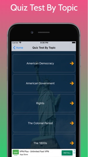 US Citizenship Test - Civics(圖6)-速報App