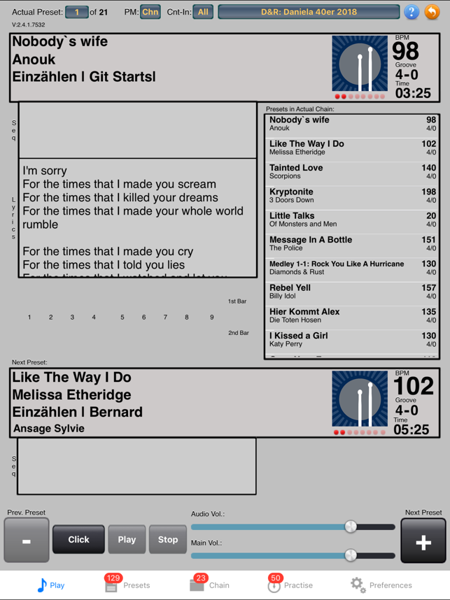 DrumSetlist Manager HD Lite(圖1)-速報App