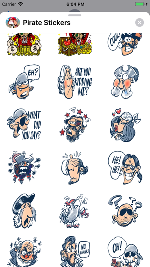 Funny Pirates Stickers(圖8)-速報App