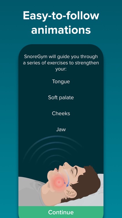SnoreGym : Reduce Your Snoring screenshot-1