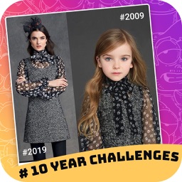 10 Years Challenge Photo Maker