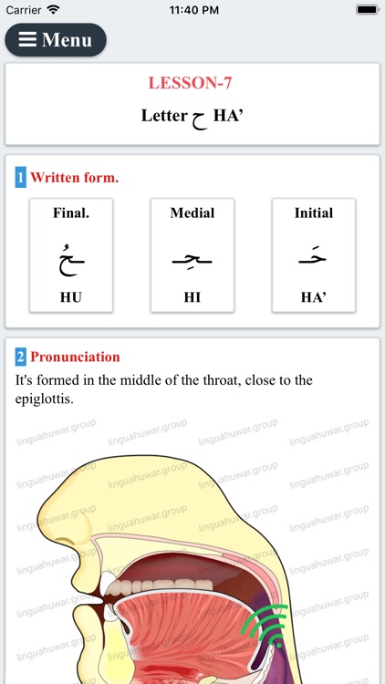 Arabic Alphabet Eng Pro screenshot-3