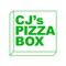 With the CJ's Pizza Box mobile app, ordering food for takeout has never been easier