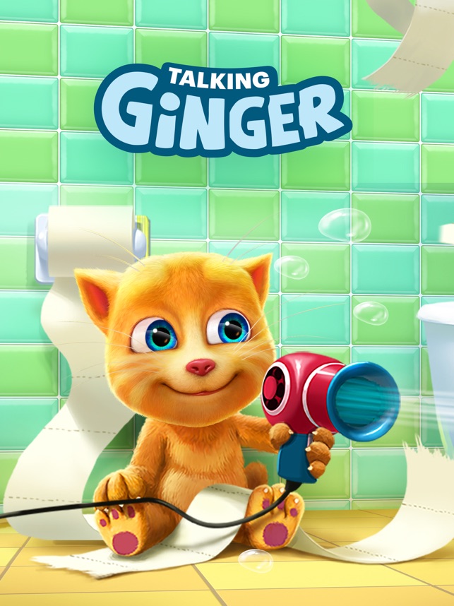 Talking Ginger for iPad(圖6)-速報App