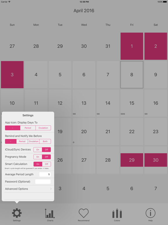 App Shopper Menstrual Period Tracker (Healthcare & Fitness)