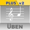 "Üben Notes 2 PLUS" lets you practice basic musical notes and rests