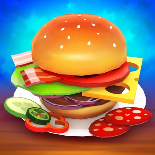Stack the Burger: Cook Puzzle