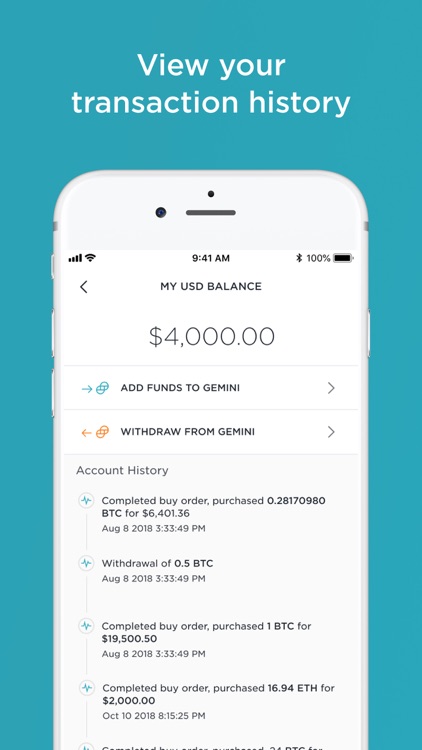 Gemini - Buy Bitcoin Securely screenshot-4
