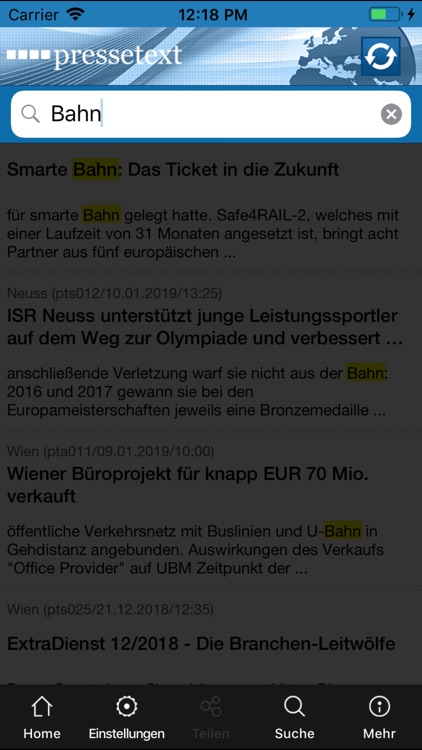 pressetext mobile screenshot-3