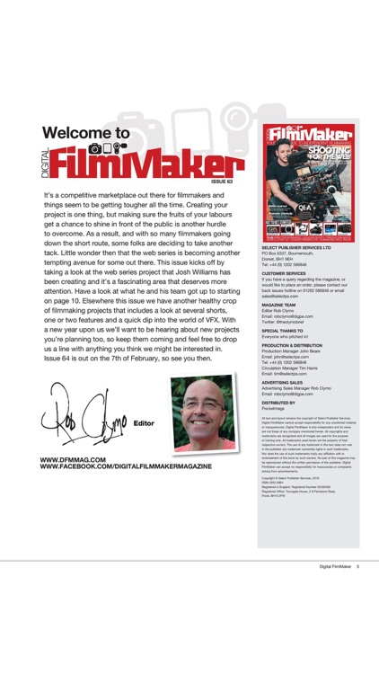 Digital FilmMaker Magazine