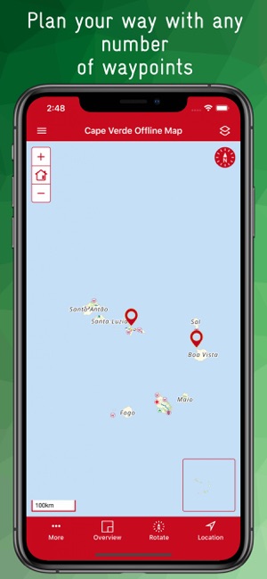 Cape Verde Offline Map(圖9)-速報App