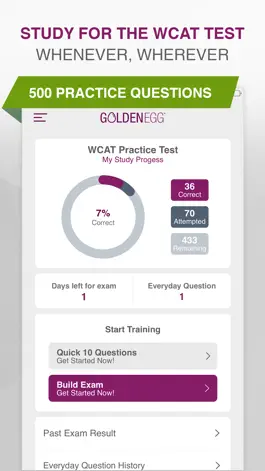 Game screenshot WCAT Practice Test mod apk