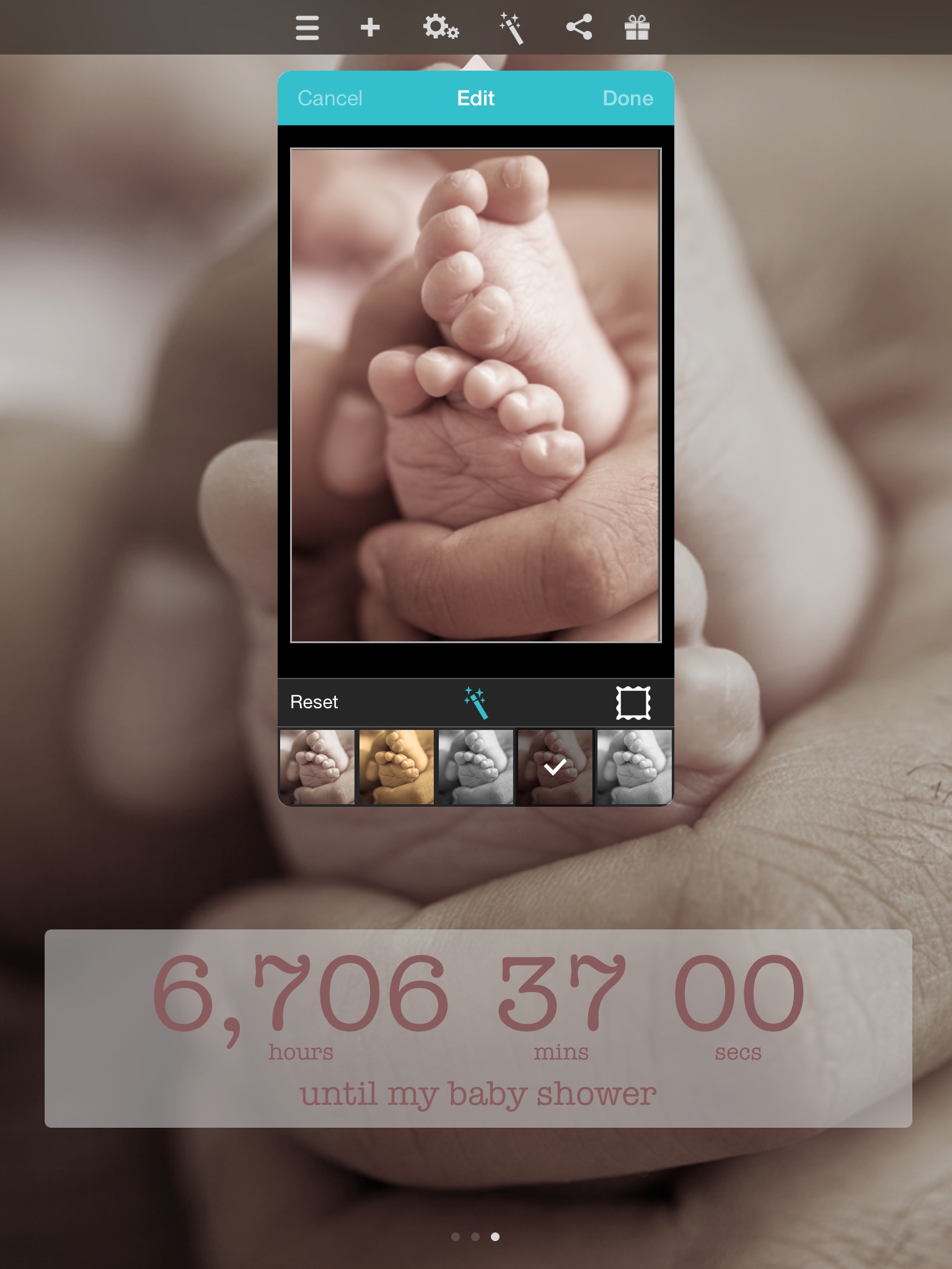 Baby Countdown  ‎ screenshot 4