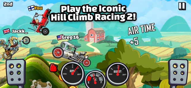 Hill Climb Racing 2 IPA (MOD Tiền, kim cương)