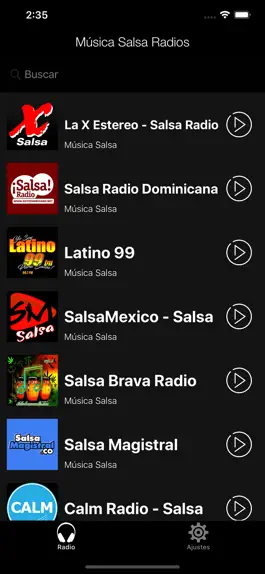 Game screenshot Música Salsa Radios apk