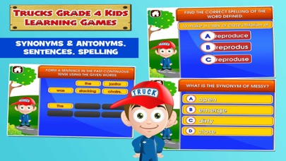 How to cancel & delete Kids Trucks Fourth Grade Games from iphone & ipad 3