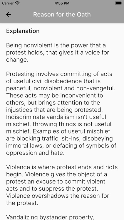 Protester's Oath screenshot-4