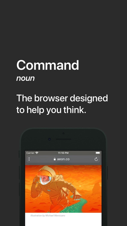 Command – A Better Browser