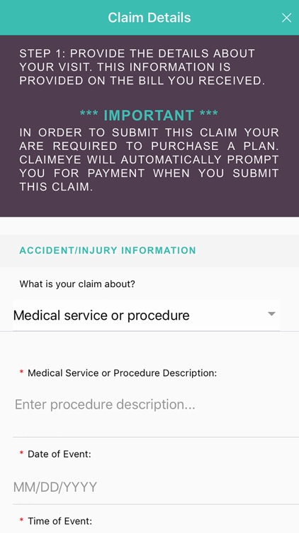 Claimeye- Medical Claims screenshot-6
