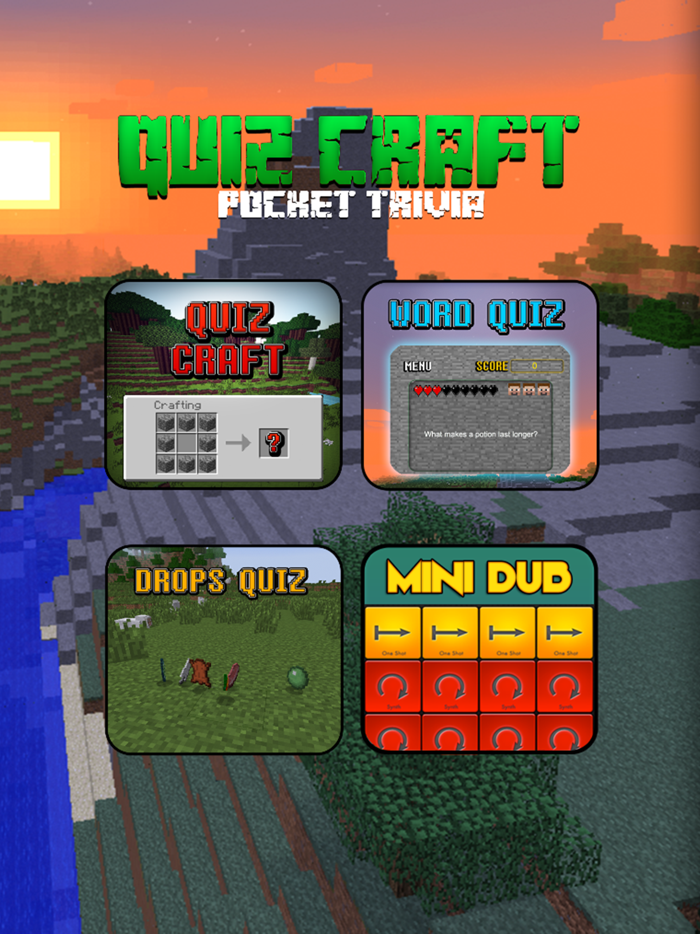 QuizCraft For Minecraft Pocket