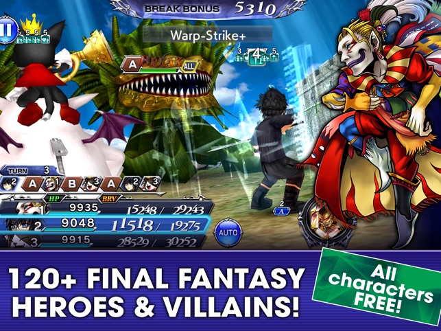 Dissidia Final Fantasy Oo On The App Store