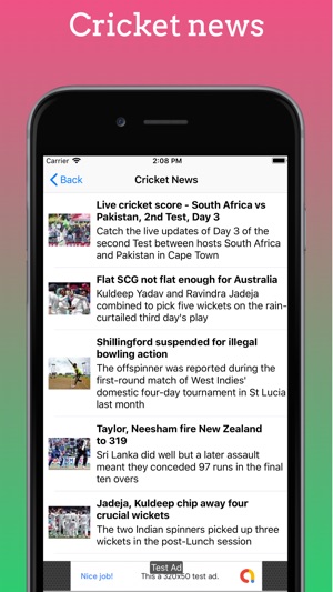 Live Cricket Score & Schedule(圖4)-速報App