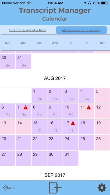 Transcript Manager