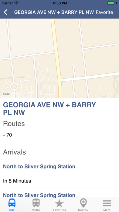 DC Metro & Bus: Navigator Map screenshot 3