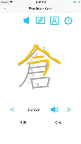 Game screenshot Learn Japanese Alphabet apk