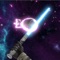 Destroy incoming bombs with the lightsaber, defeat the enemies