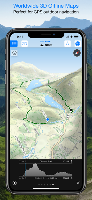 ‎Maps 3D PRO - Outdoor GPS Screenshot