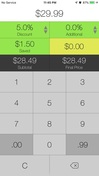 Sale Price + Tax Calculator screenshot-3