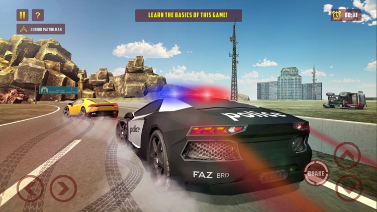 Police Car Driving School Game