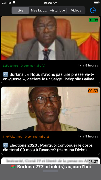 Burkina: Actu du Faso, Afrique screenshot 4
