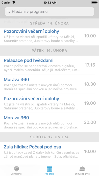 How to cancel & delete Hvězdárna Brno from iphone & ipad 2