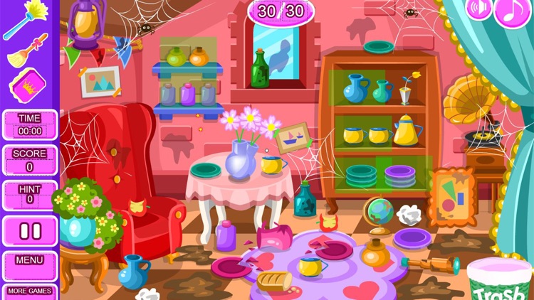 Princess room cleanup games screenshot-6