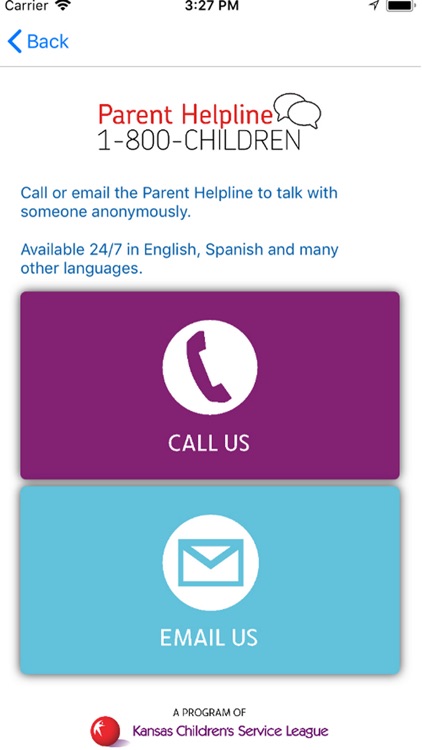 Parent Helpline screenshot-3