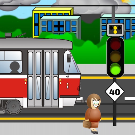 Tram Driver Simulator 2D iOS App