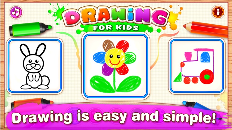 DRAWING FOR KIDS Games! Apps 3 screenshot-0