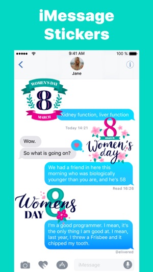 Women's Day Greetings Sticker(圖3)-速報App