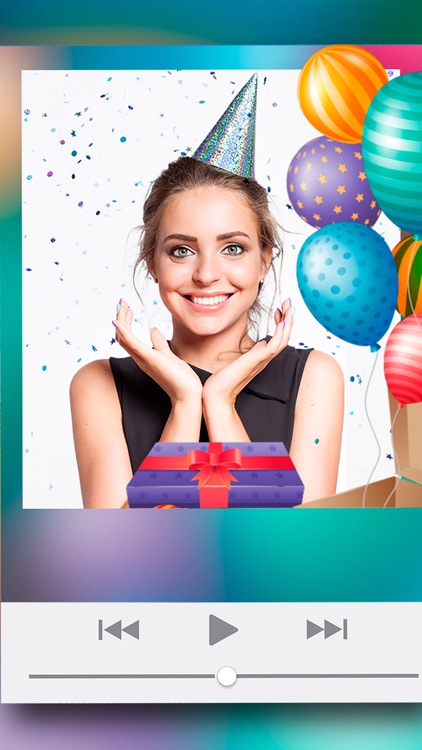 Happy Birthday Video Maker gif screenshot-3